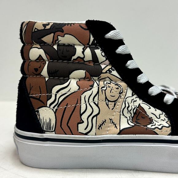 NWOT RARE VANS x CoppaFeel! Breast Cancer Awareness Sk8-Hi Sneaker Suede W 7 - Picture 3 of 11